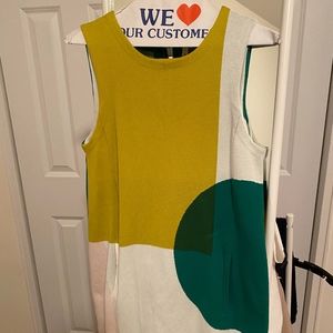 Sleeveless Anthropologie dress, NWT